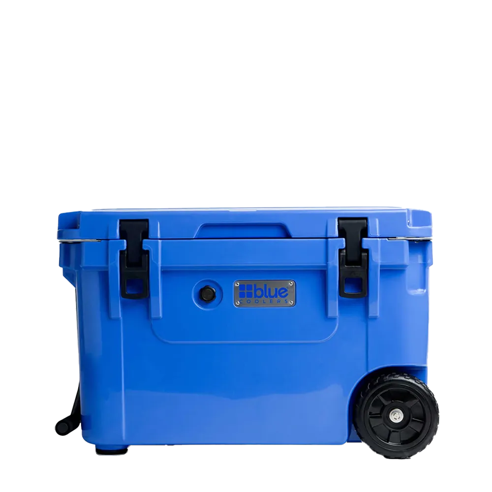Blue Coolers 10 Day 60qt Ice Vault with Wheels-Blue Coolers-Diamondback Branding
