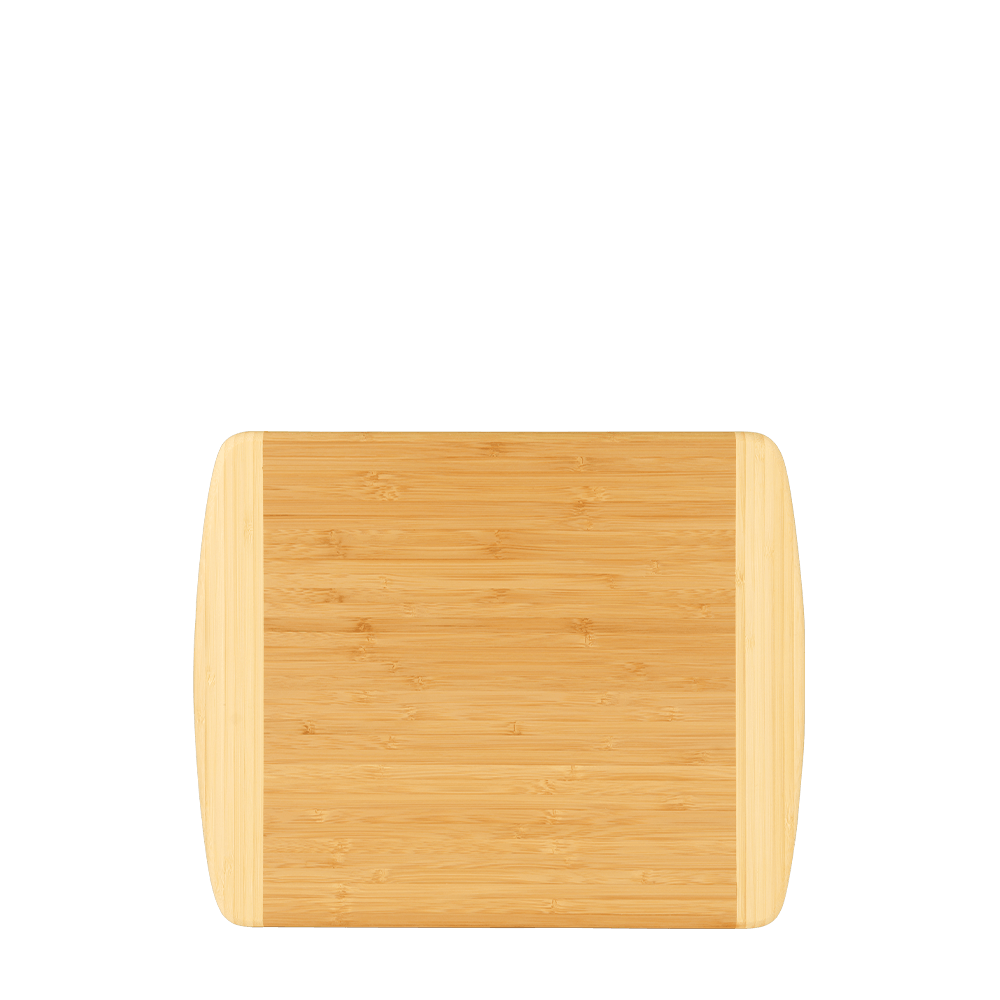 Unbranded 13 x 11 Two Tone Cutting Board - Bamboo