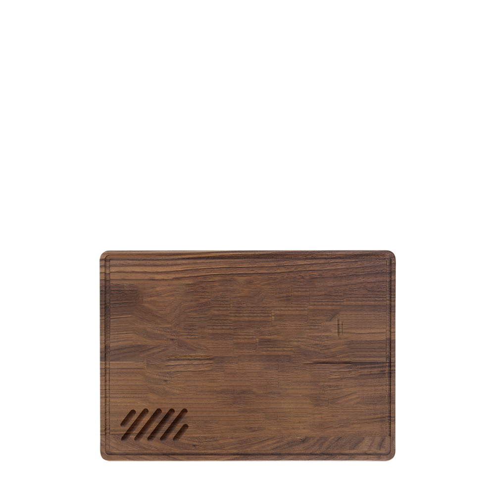 Walnut Cutting Board with Drip Ring-Diamondback Branding-Diamondback Branding