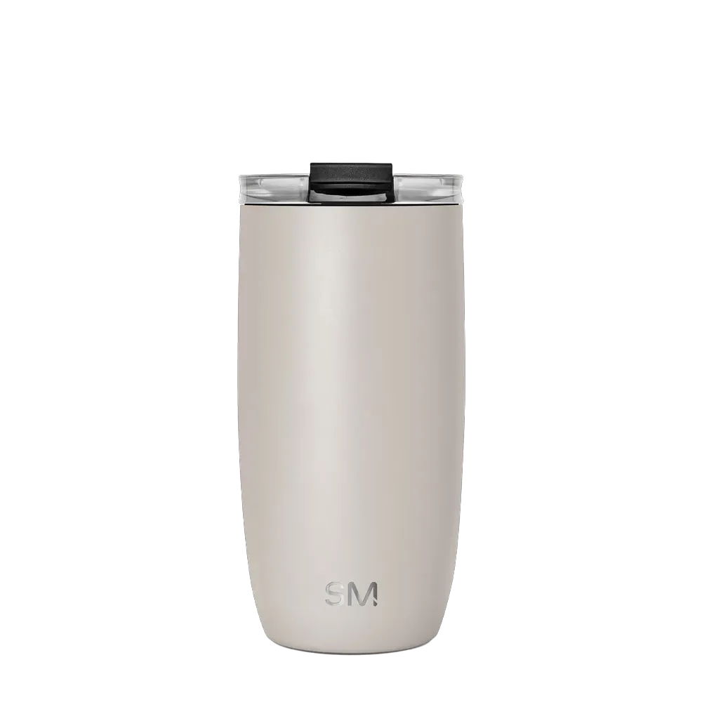 Simple Modern Voyager Tumbler with Clear Flip Lid and Straw 16 oz