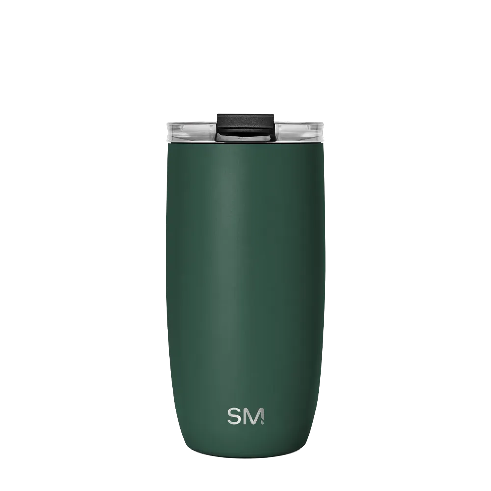 Simple Modern Voyager Tumbler with Clear Flip Lid and Straw 16 oz