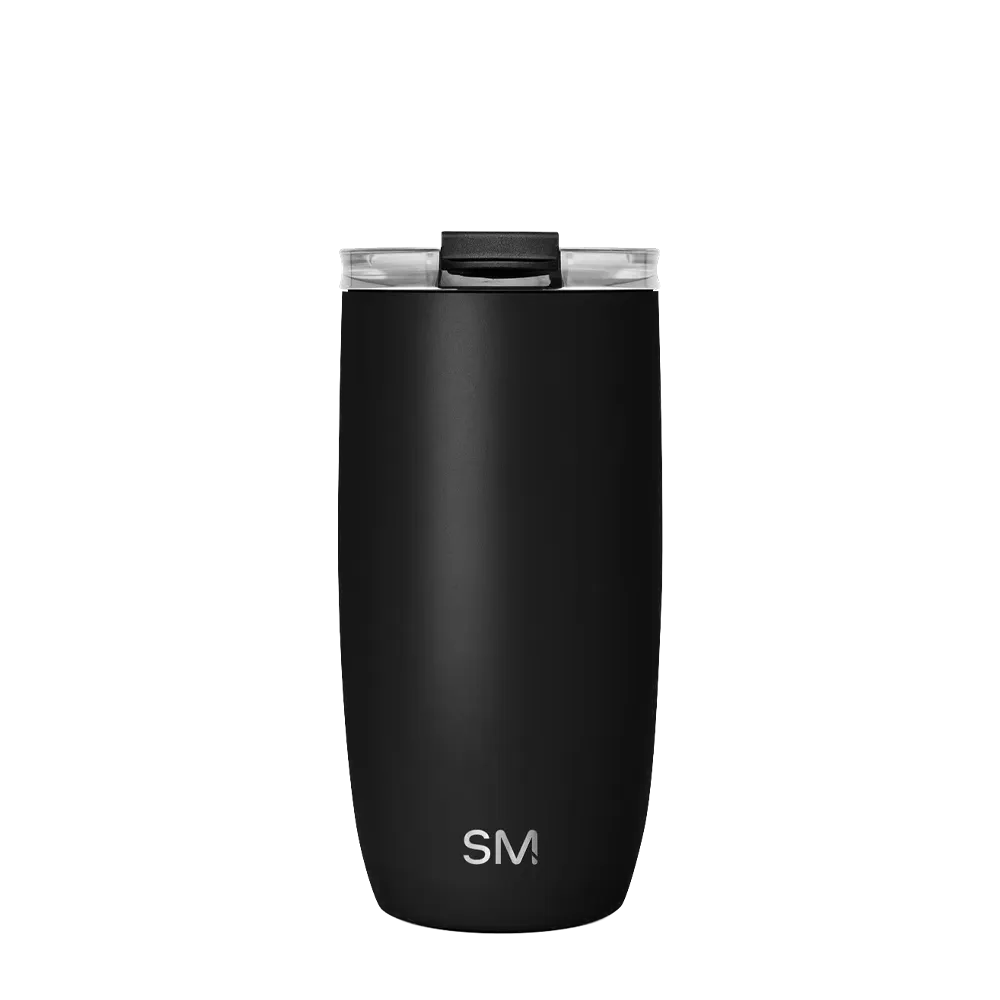 Simple Modern Voyager Tumbler with Clear Flip Lid and Straw 16 oz