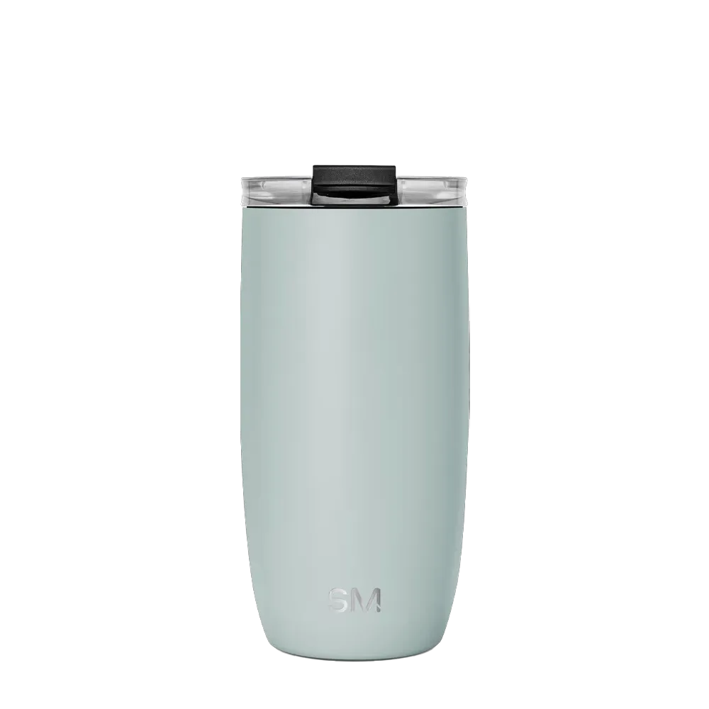 Simple Modern 16 oz Voyager Tumbler with Clear Flip Lid and Straw