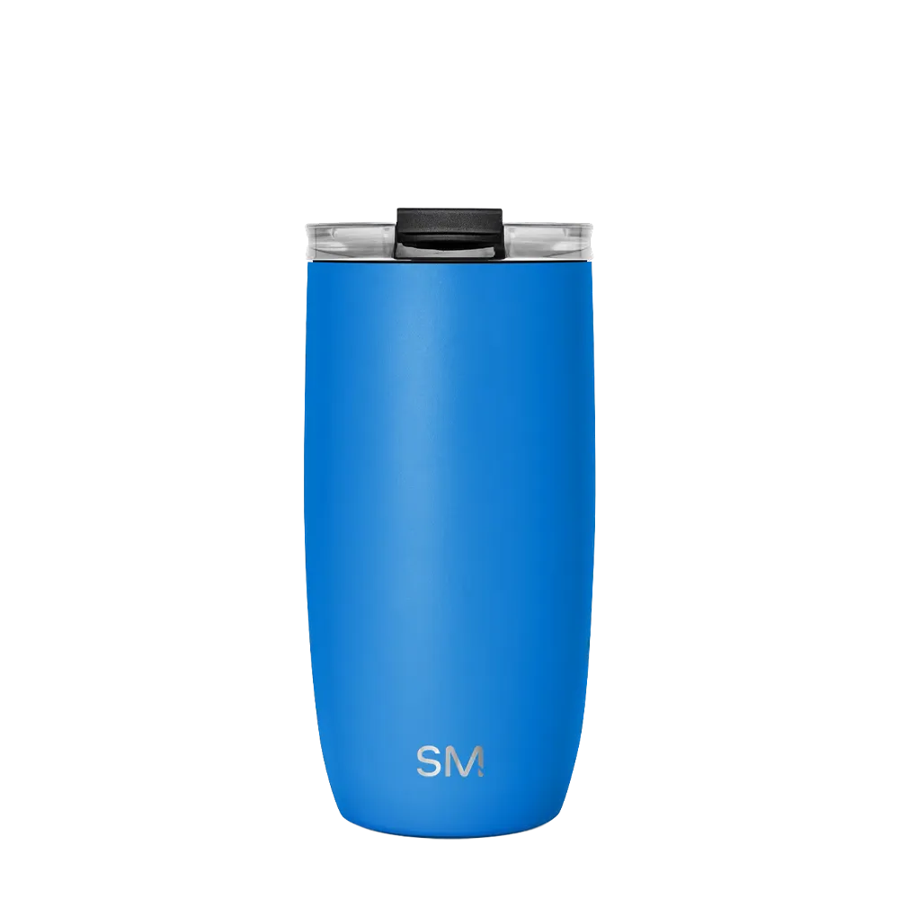 Simple Modern Voyager Tumbler with Clear Flip Lid and Straw 16 oz