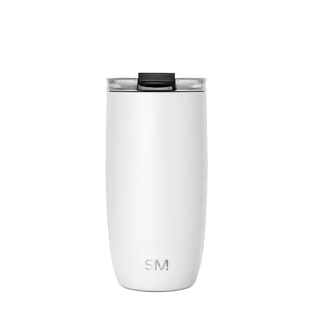 Simple Modern Voyager Tumbler with Clear Flip Lid and Straw 16 oz