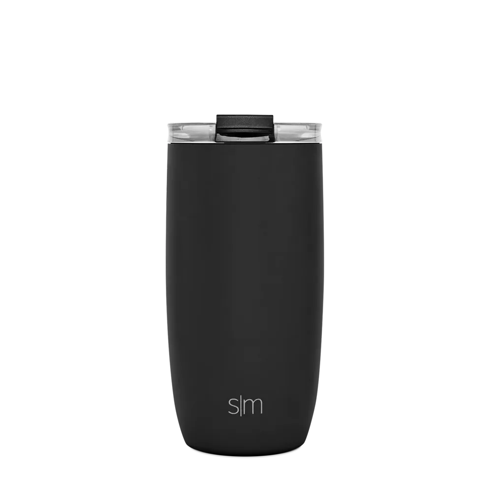 Simple Modern Voyager Tumbler with Clear Flip Lid and Straw 16 oz