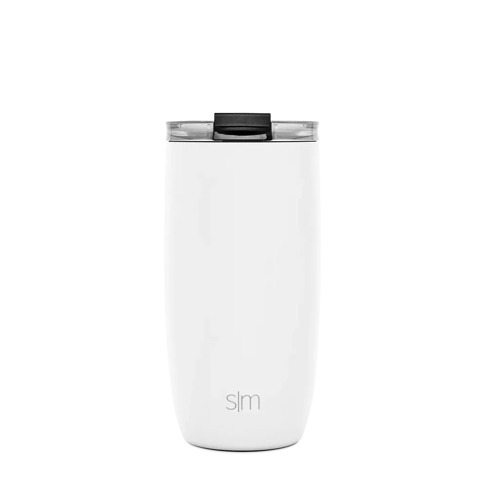 Simple Modern Voyager Tumbler with Clear Flip Lid and Straw 16 oz