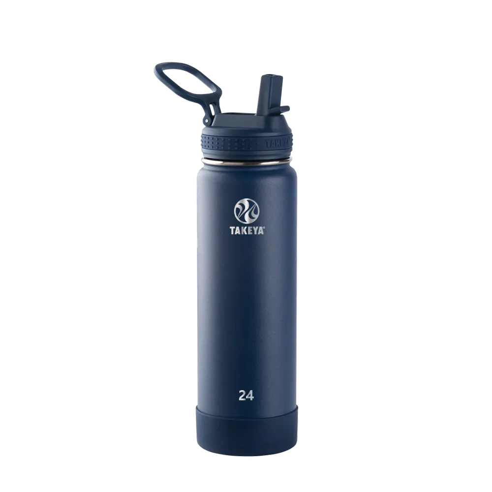 Actives Water Bottle with Straw Lid | 24 oz