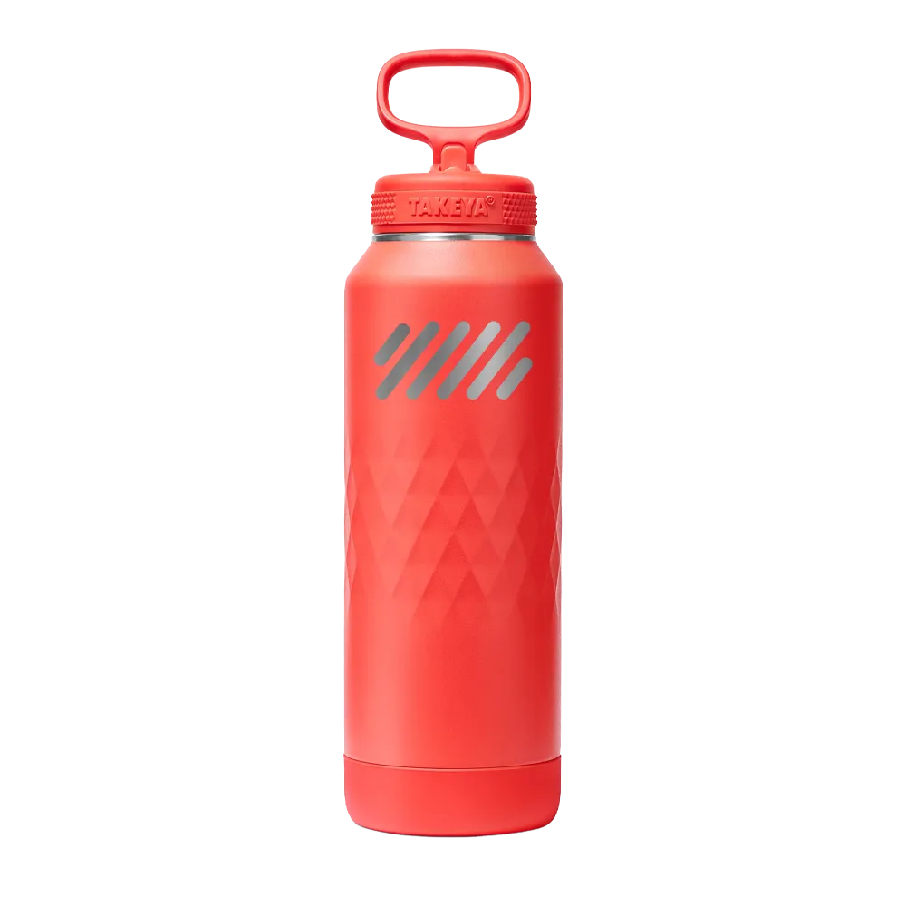 Takeya 40 oz Sport Water Bottle with Straw Lid