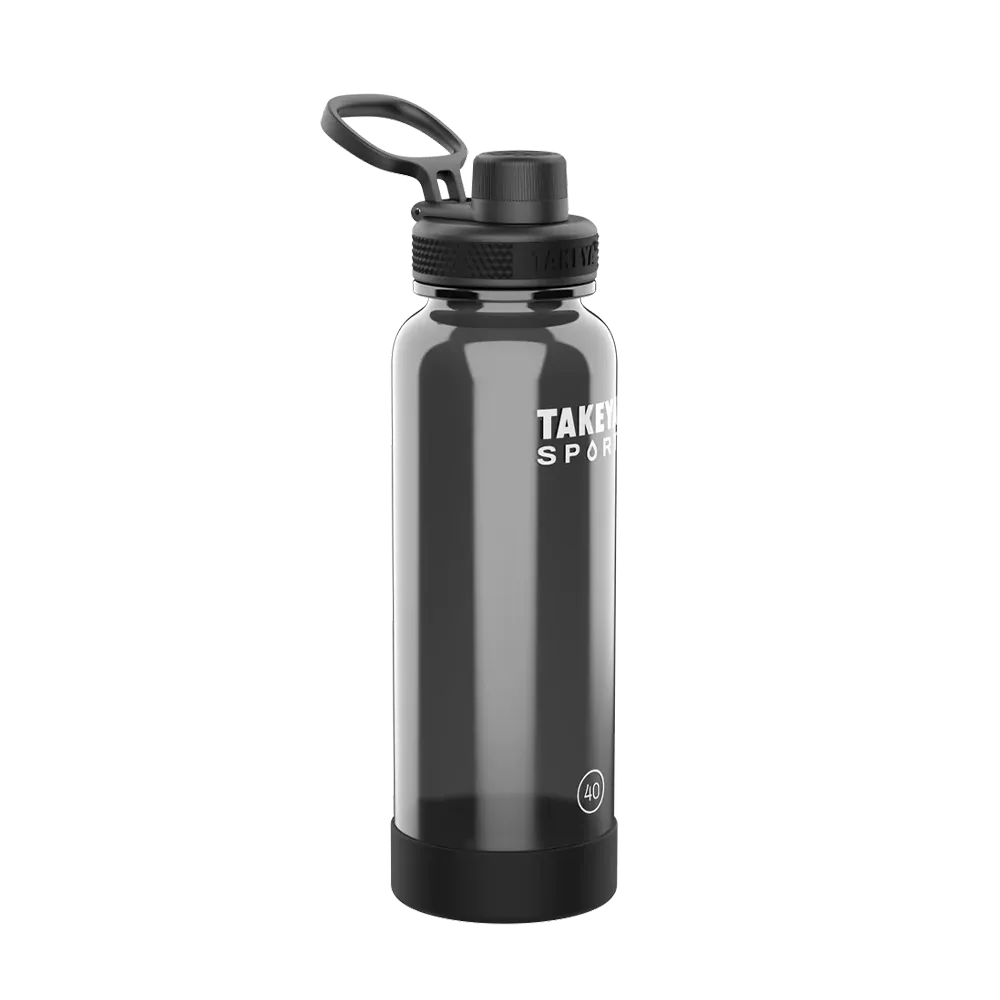 Takeya 40 oz Tritan Sport Water Bottle With Spout Lid