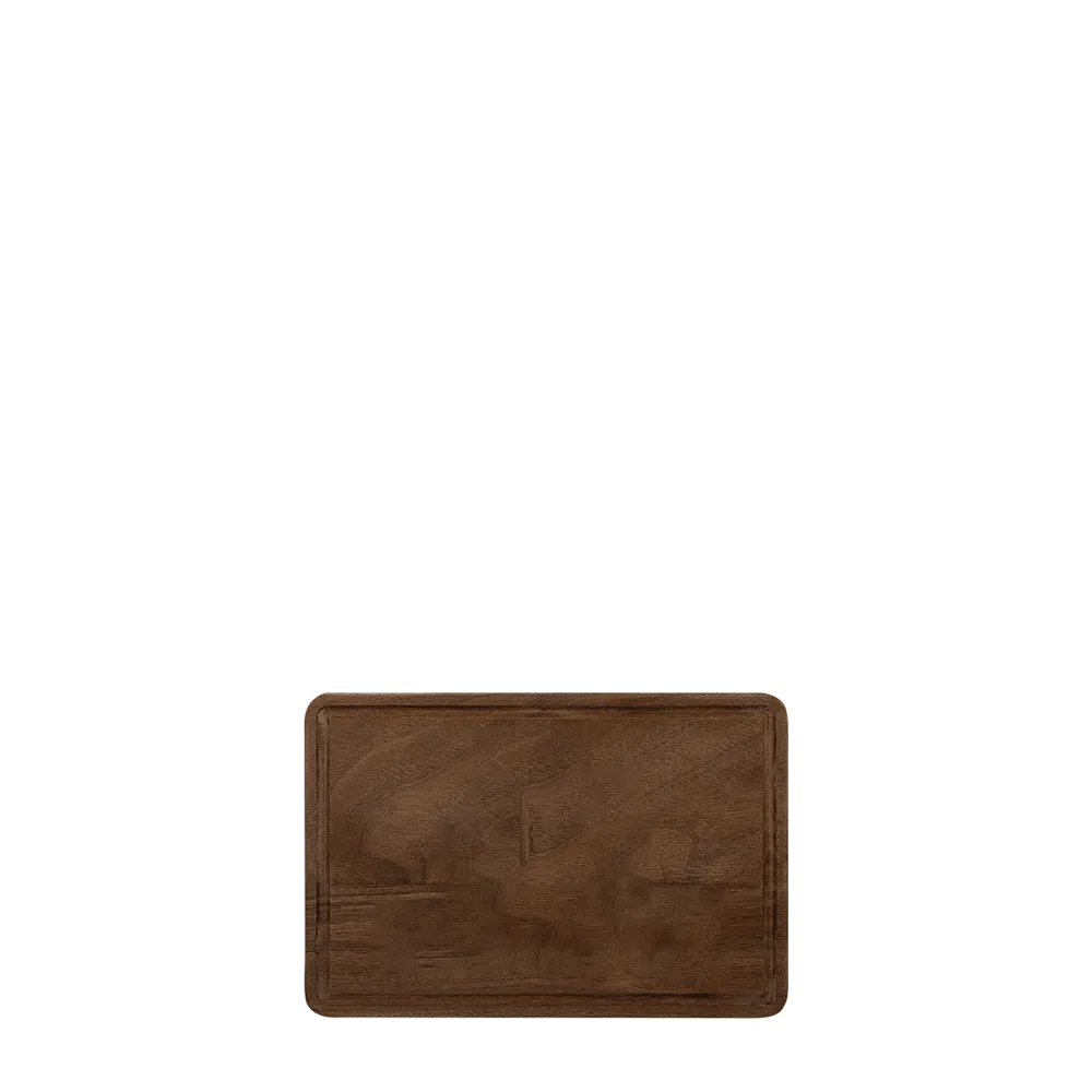 Walnut Cutting Board with Drip Ring-Diamondback Branding-Diamondback Branding
