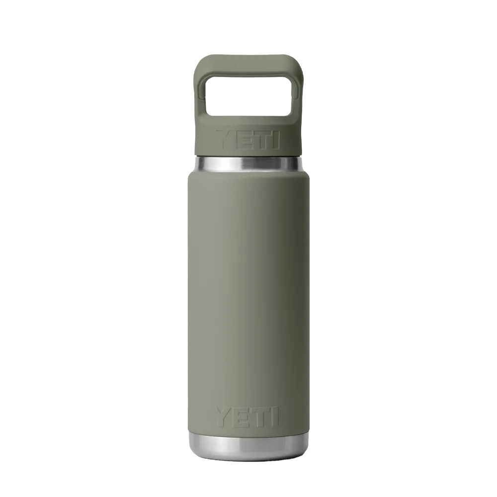 YETI® 26 oz Rambler® Straw Bottle with Color-Matched Lid