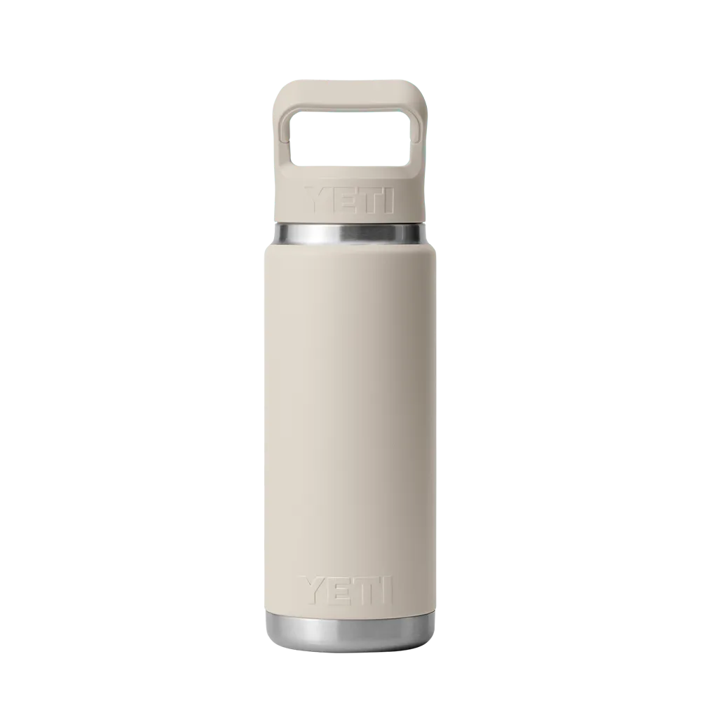 Yeti 26 oz Rambler Straw Bottle with Matching Lid