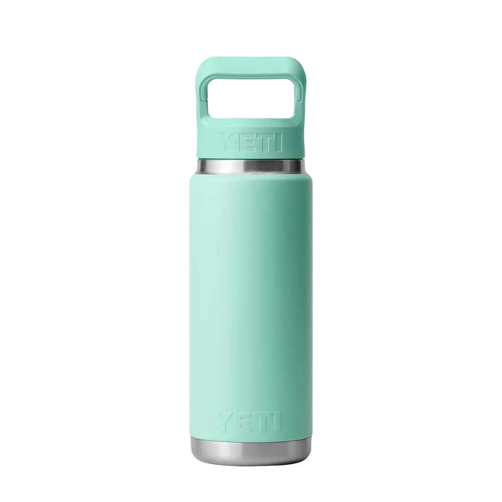 Yeti 26 oz Rambler Straw Bottle with Matching Lid