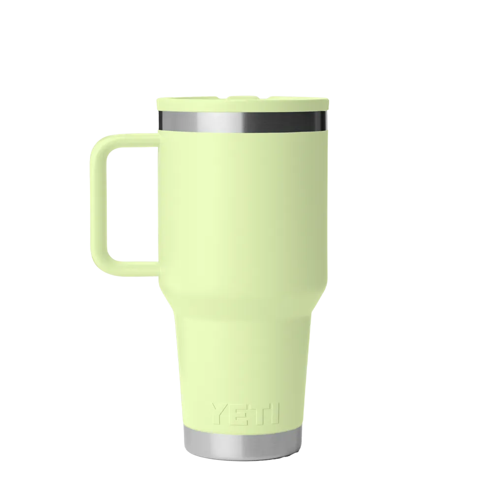 Yeti 30 oz Rambler Travel Mug with Color Match Straw Lid