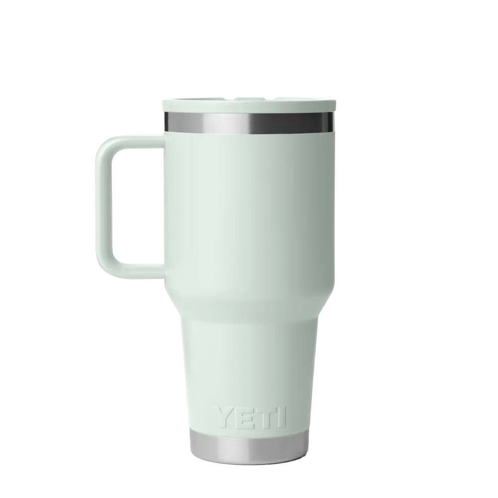 Yeti 30 oz Rambler Travel Mug with Color Match Straw Lid