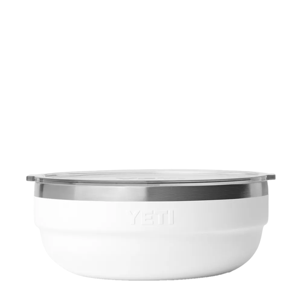 Yeti 0.7 qt Rambler Insulated Low Bowl in white