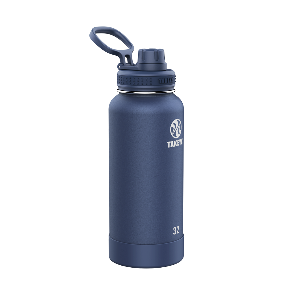 Takeya 32oz Actives Water Bottle With Spout Lid-Takeya-Diamondback Branding