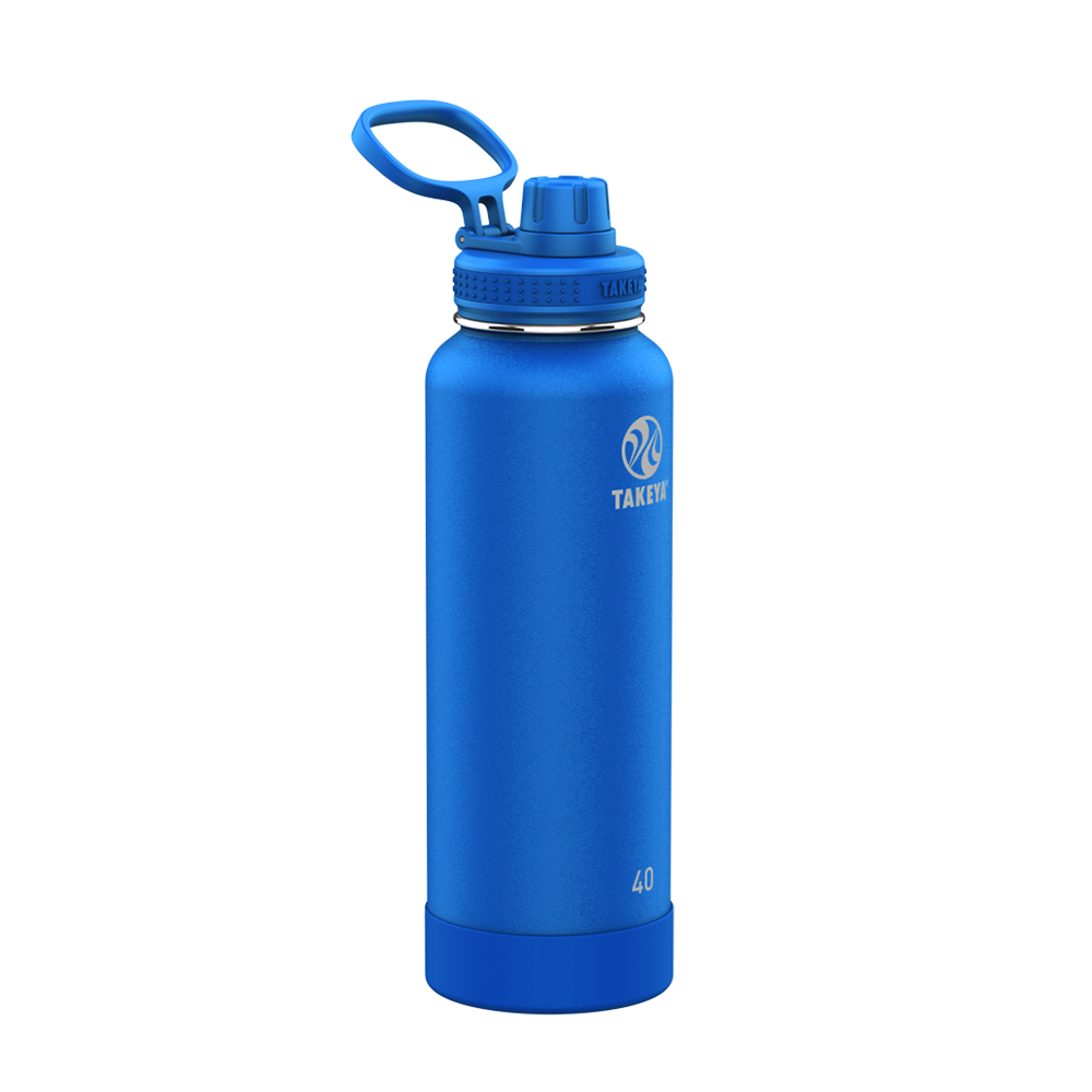 Takeya 40oz Actives Water Bottle With Spout Lid-Takeya-Diamondback Branding