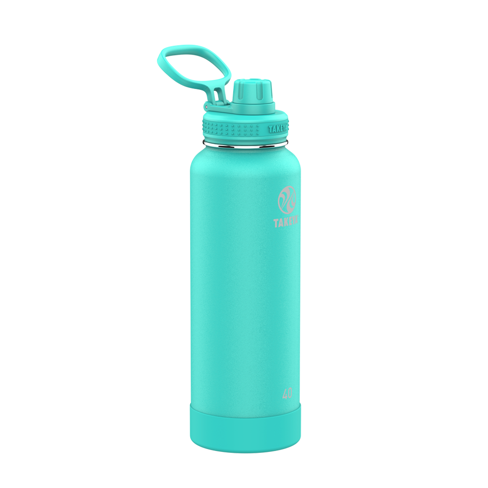Takeya 40oz Actives Water Bottle With Spout Lid-Takeya-Diamondback Branding