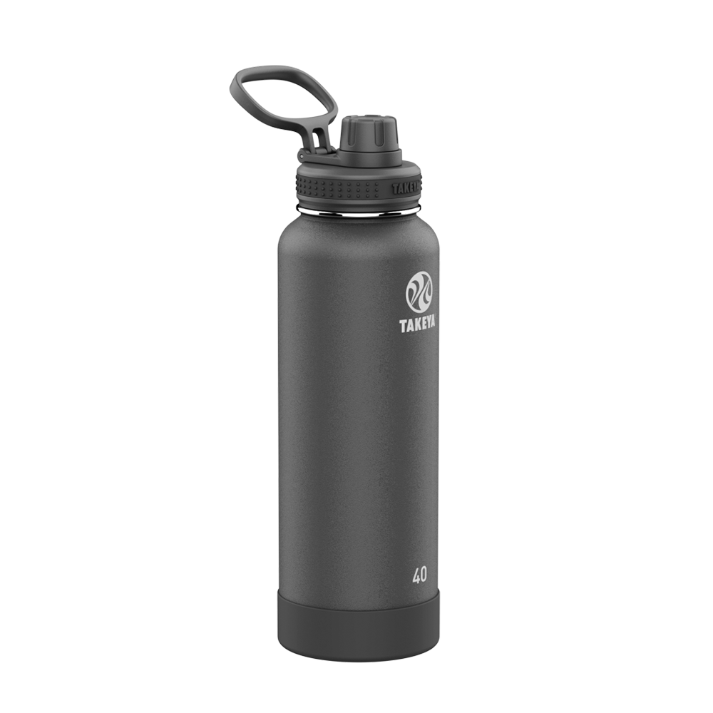 Takeya 40oz Actives Water Bottle With Spout Lid-Takeya-Diamondback Branding