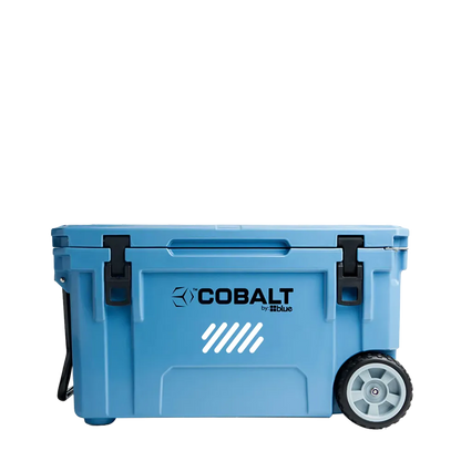 Blue Coolers 5 Day 55qt Cobalt Cooler with Wheels