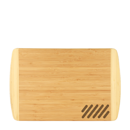 Unbranded 18 x 12 Two Tone Cutting Board - Bamboo
