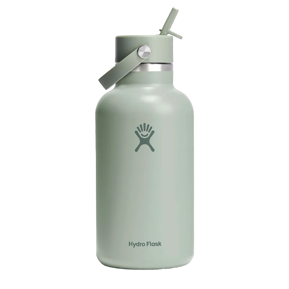 Hydro Flask 64oz Wide Mouth Bottle with Flex Straw Cap