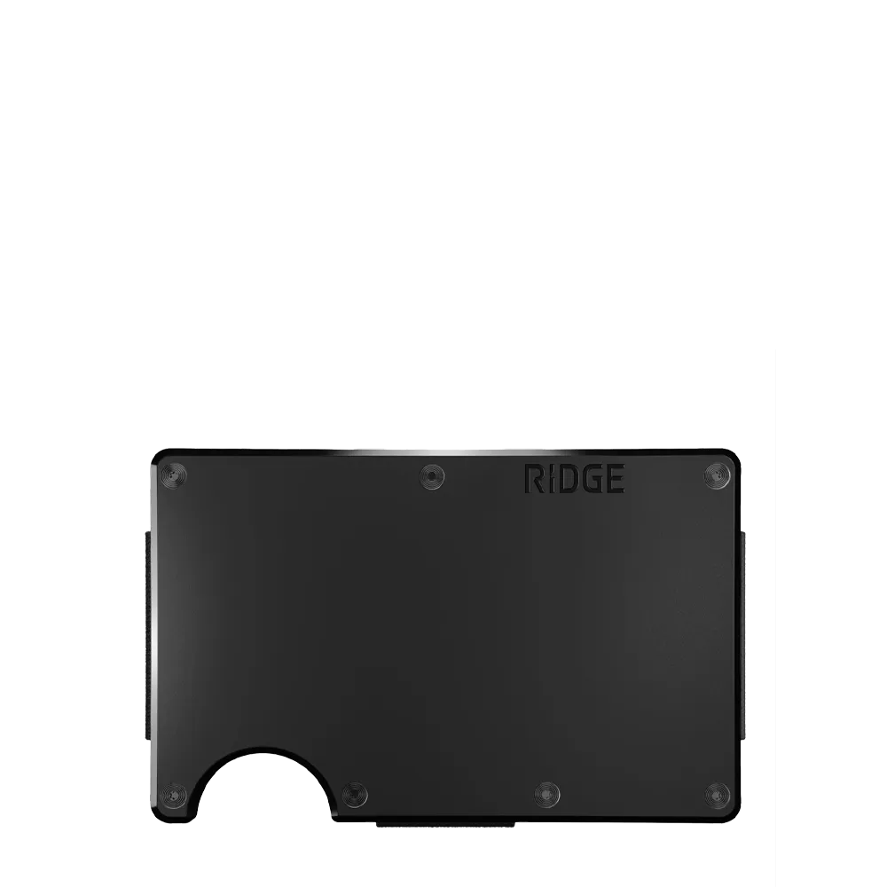 Ridge Aluminum Wallet 2.0 in Royal Black