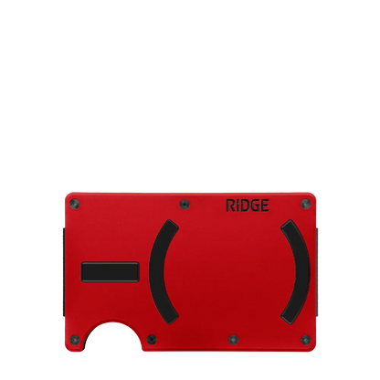 Ridge MagSafe Compatible Wallet in Rodeo Red