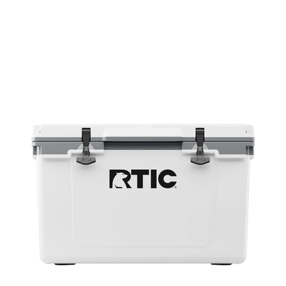 RTIC Ultra-Light 52qt Cooler in white and gray color way