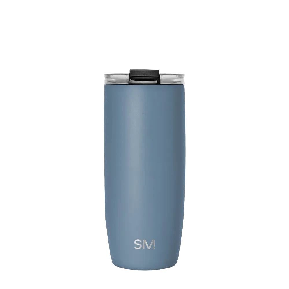 Simple Modern Voyager Tumbler with Clear Flip Lid and Straw 20 oz