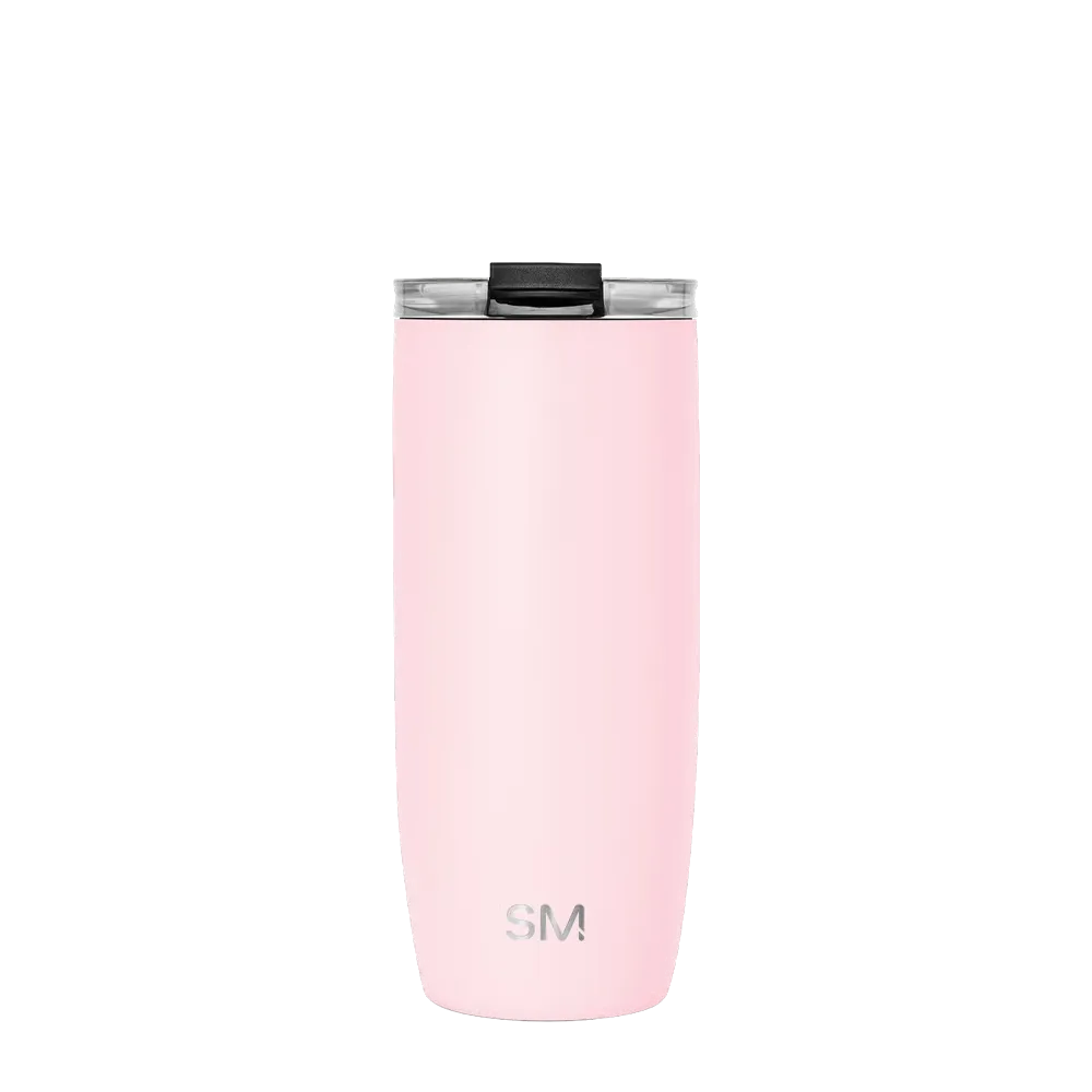 Simple Modern Voyager Tumbler with Clear Flip Lid and Straw 20 oz