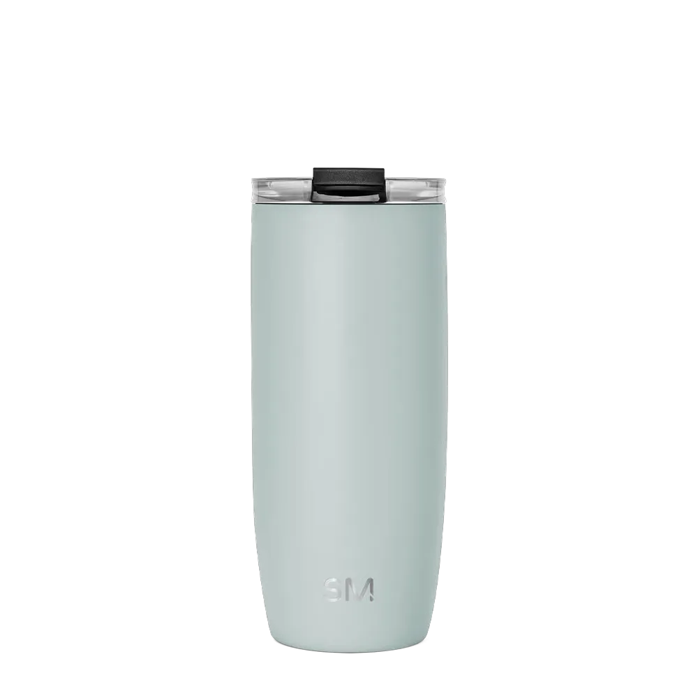 Simple Modern Voyager Tumbler with Clear Flip Lid and Straw 20 oz