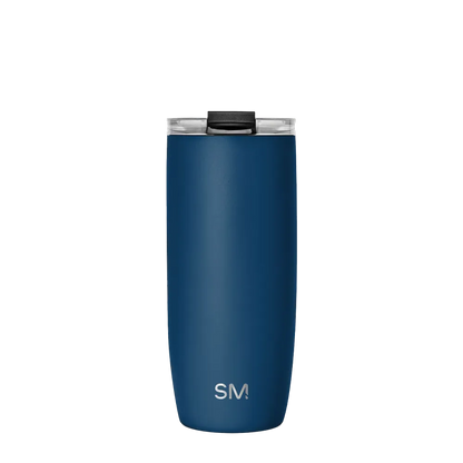 Simple Modern Voyager Tumbler with Clear Flip Lid and Straw 20 oz
