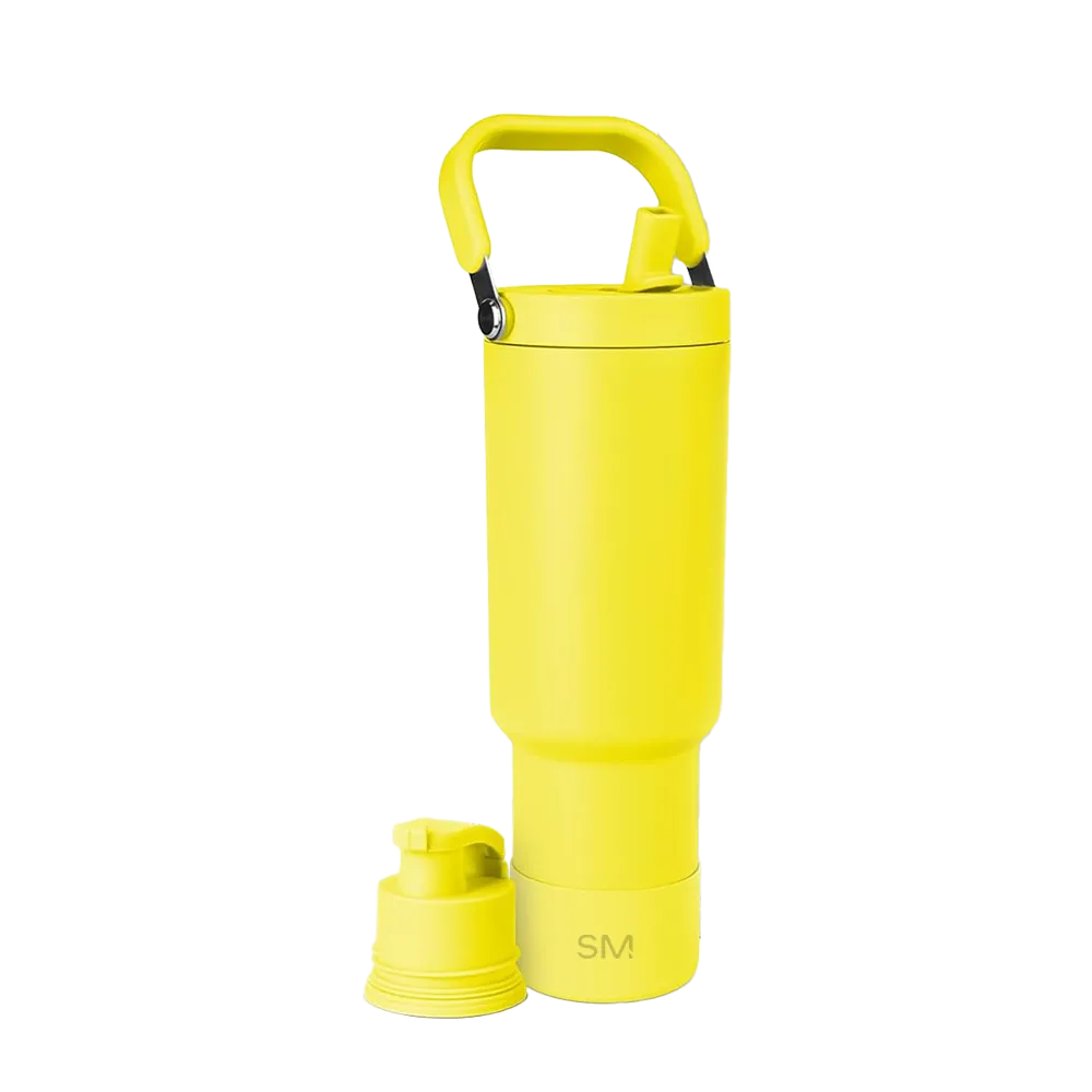 Simple Modern 40 oz Trek Pivot Tumbler in canary