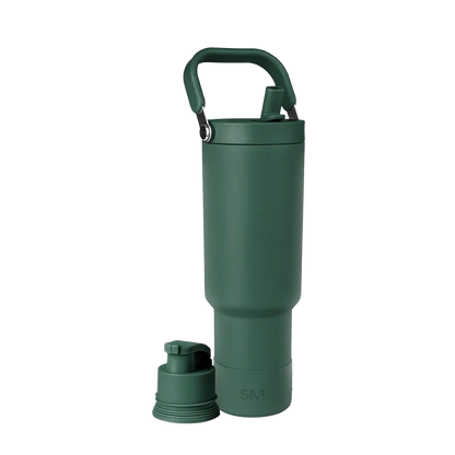 Simple Modern 40 oz Trek Pivot Tumbler in forest