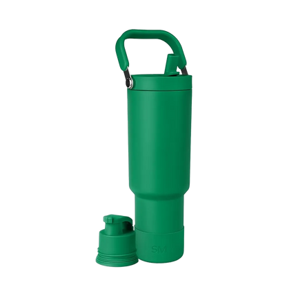 Simple Modern 40 oz Trek Pivot Tumbler in kelly green