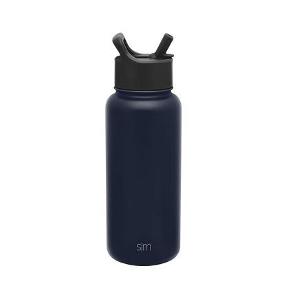 Simple Modern Plastic Summit Water Bottle 32oz Straw Lid