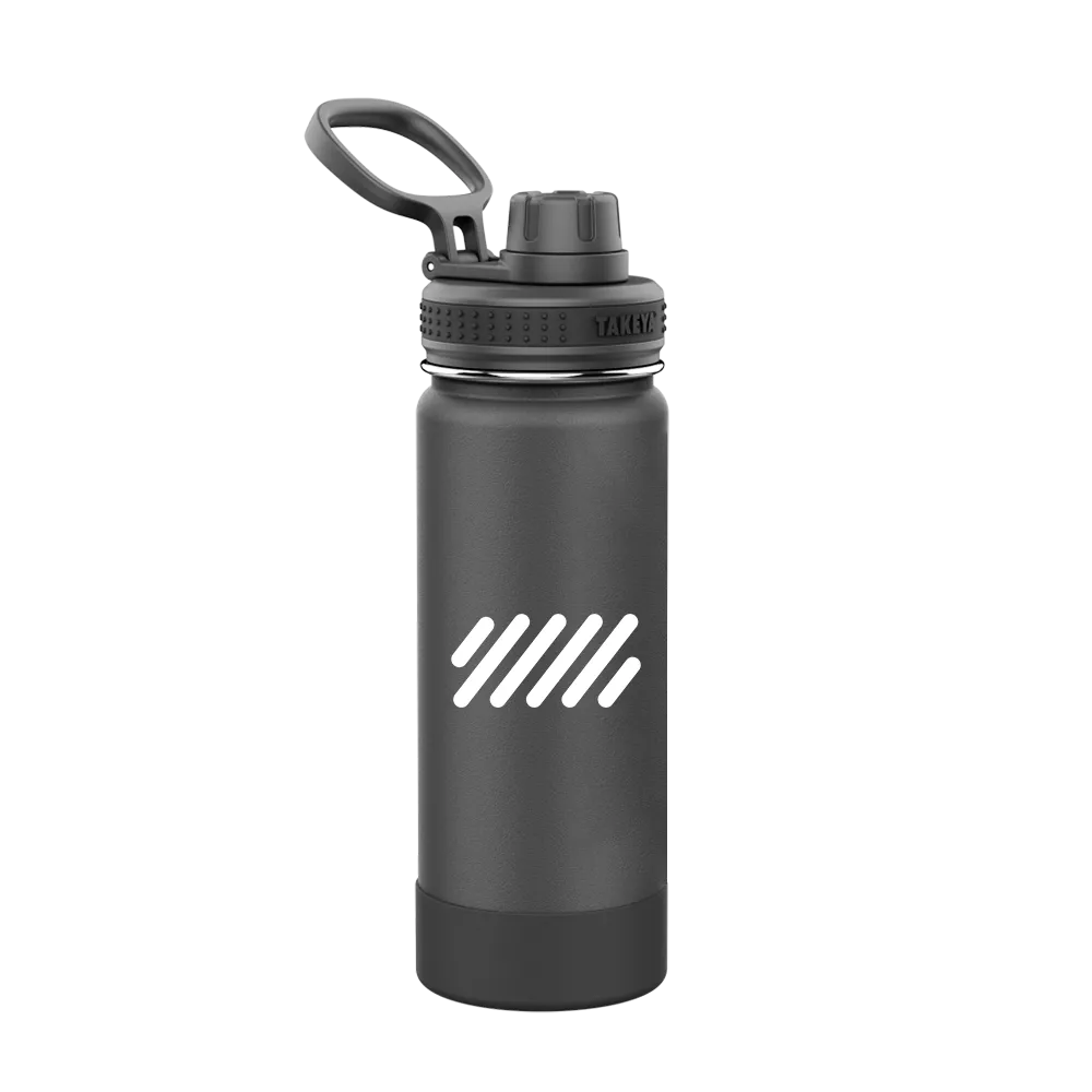Takeya 18 oz Actives Water Bottle With Spout Lid