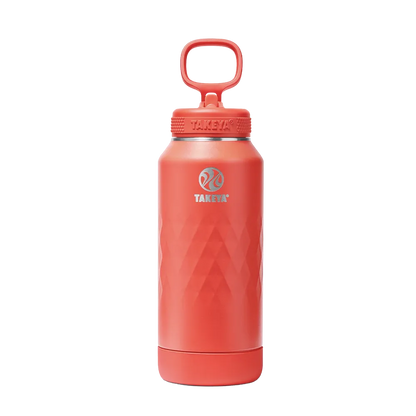 Takeya 32 oz Sport Water Bottle with Straw Lid