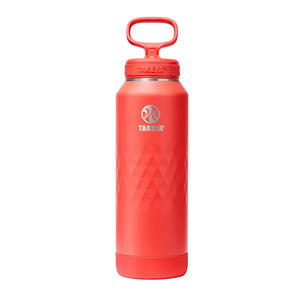 Takeya 40 oz Sport Water Bottle with Spout Lid