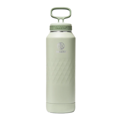 Takeya 40 oz Sport Water Bottle with Spout Lid