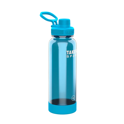 Takeya 40 oz Tritan Sport Water Bottle With Spout Lid