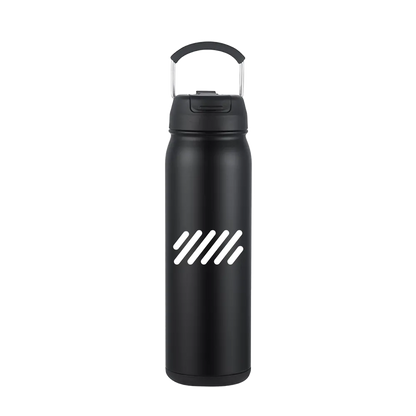 Slate 24 oz Bottle with Dual Lid