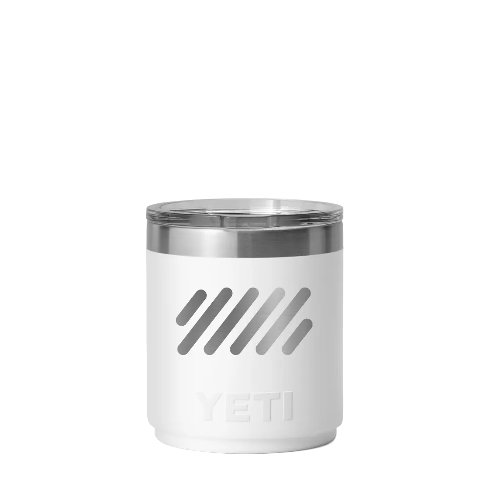Yeti 10 oz Rambler Lowball Tumbler with Magslider Lid