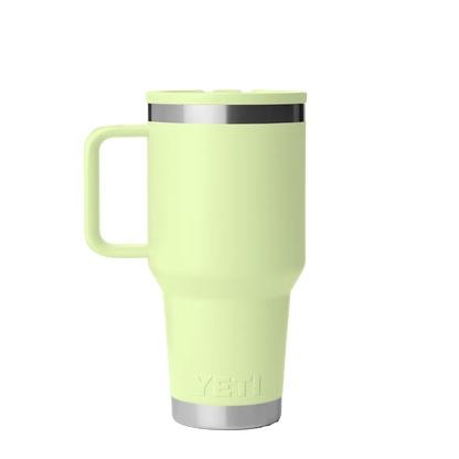 Yeti 30 oz Rambler Travel Mug with Color Match Straw Lid