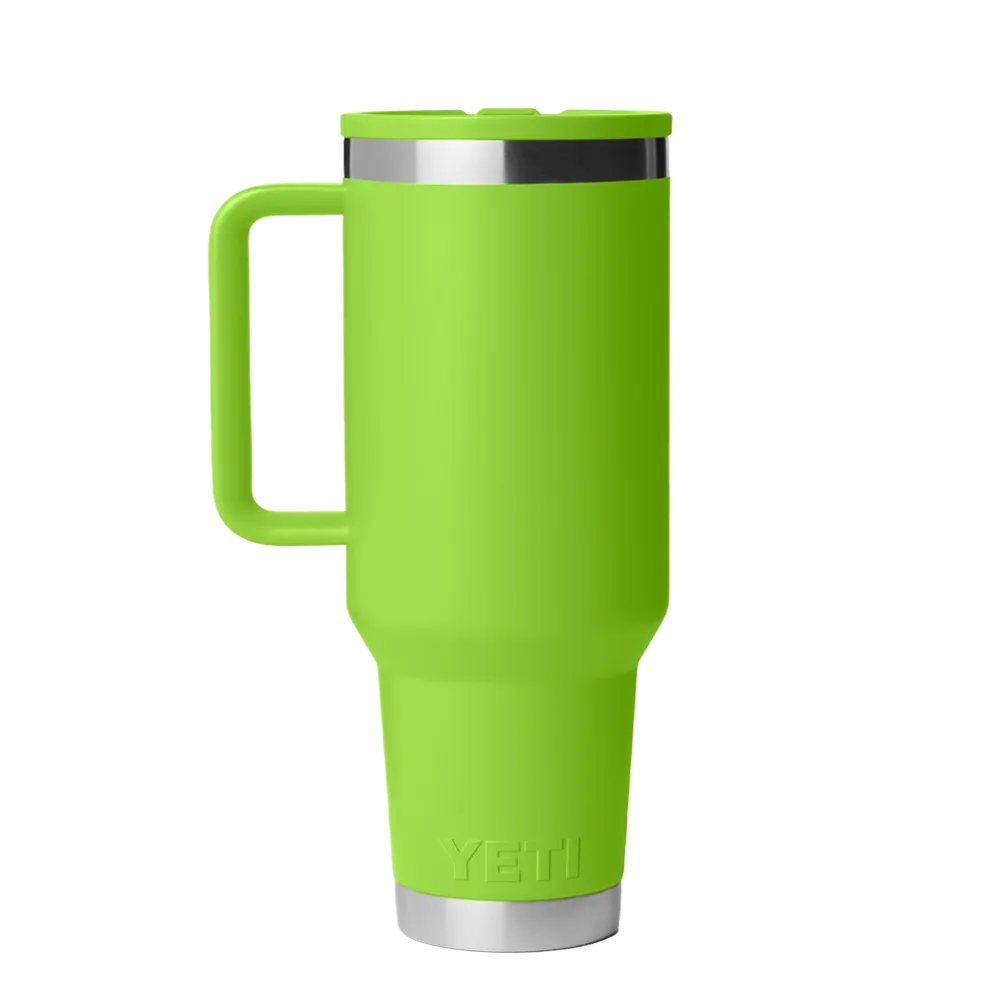 Yeti 40 oz Rambler Travel Mug with Color Match Straw Lid