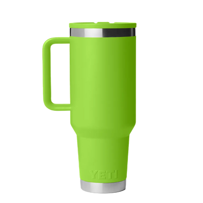 Yeti 40 oz Rambler Travel Mug with Color Match Straw Lid