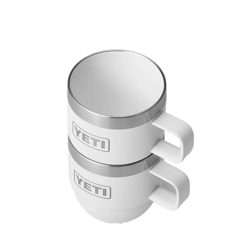 Yeti 6 oz Rambler Stackable Mugs with Durasip Ceramic Lining